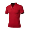 V-Neck Polo Shirt