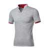 V-Neck Polo Shirt