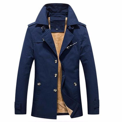 Middle Length Thicker Coat